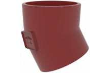 70mm EF002 Ensign Soil Short Radius 30 degree Bend 191439