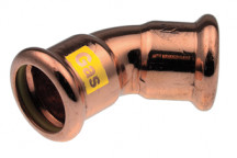 42mm Xpress Copper GAS 45Deg Elbow SG21 - 39829