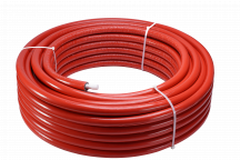 16mm x 100 Mtr B1 Multilayer PEX Pre-Insulated Coil RED