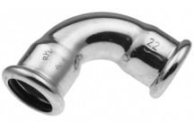 22mm Xpress Chrome 90Deg Elbow S12CP - 38647