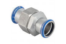 28mm Geberit Mapress 35393 Stainless Steel Union with CrNi Nut