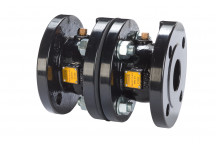 200mm D230W Cast Iron Double Check Valve PN16 Flanged