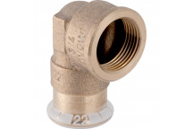 54mmx2\" Geberit Mapress 63866 Copper 90 Degree Elbow Adaptor - Female