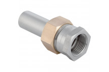15x1/2\" Geberit Mapress 35380 Stainless Plain Ended Adaptor Union - Female