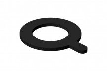 315mm 982.315B Terrain Fuze Flat Rubber Seal for Flange