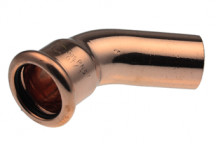 22mm Xpress Copper 45Deg M&F Elbow S21S - 38405