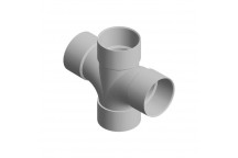 50mm 206.2.91 Grey 91deg Swept Cross