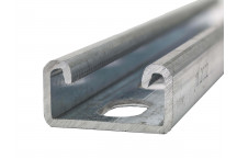 21x41 A21S6 Pre-Galv Slotted Channel 6m Length x 2.5mm Thick