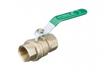 10mm 100 DZR Brass Ball Valve Green Lever PN25