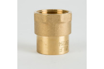 35x1.1/4\" Solder Ring Female Iron Straight Adaptor SR2