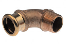 28x1\" Xpress Copper 90Deg Male Elbow S13 - 38335