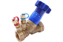 15mm ART22 DZR Brass Fixed Orifice Commissiong Valve BSPP PN25 - Low Flow