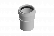 40mm 227.15G Grey Terrain Spigot/Socket Coupler