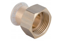 15mmx3/4\" Geberit Mapress 65082 Copper Adaptor with Brass Union Nut