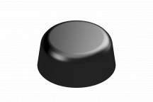 110mm 152.4B Black Duct Cowl