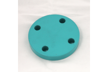 25mm PN16 P235GH Full Thickness FBE Green Blank Flange EN1092-1