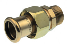 22x3/4\" Xpress Copper Straight Male Union S69 - 38814