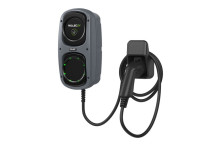 WallPod Smart EV Charger - up to 7.4kW Type 2 10m Tethered - Grey