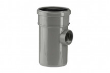 110mm 123P.4G Grey Terrain Short Bossed Pipe