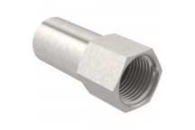28x1/2\" Geberit Mapress 33848 Stainless Steel Plain Ended Female Adaptor