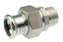 35x1.1/4\" Xpress Stainless Straight Male Union SS69 - 11782