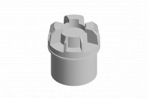 40mm 237.15B Black Terrain Access Plug