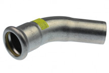 15 Xpress Stainless GAS 45Deg M&F Elbow SSG21S - 11840