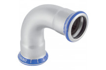 42mm Geberit Mapress 30107 Stainless Steel 90 Degree Bend