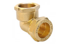 42x1.1/2\" Compression 90deg Female Iron BSP Elbow CM403