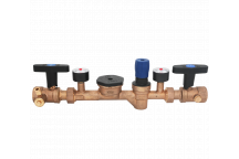 3/4 - 1\" ART710 Bronze EasyFlow Pro Valve Assembly w/ Drain & Insulation Jacket