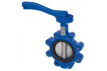 150mm ART135 Ductile Iron Lugged and Tapped High Pressure Butterfly Valve PN25