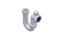 40mm 431.15 White Tubular Anti Syphon Swivel P Trap