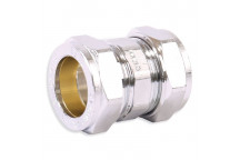 28mm Chrome Compression Coupling CP301