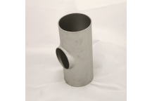 204 x 104 x 2.0mm 304L Metric Stainless Steel Pulled Reducing Tee EN10253/4