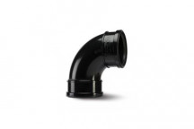 40mm 201.125.91 Black 91deg Double Socket Swept Bend