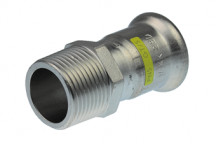 35x1.1/4\" Xpress Stainless GAS Straight Male Connector SSG3 - 11920