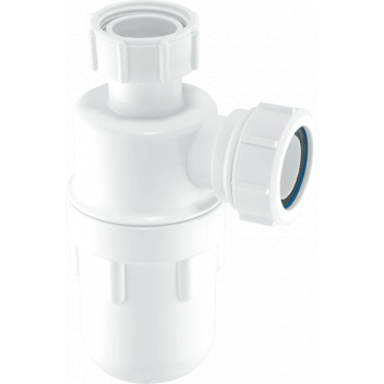 1 1/4\" MCALPINE Bottle Trap with 75mm Water Seal
