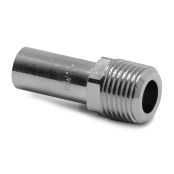 15mmx1/2\" Xpress Chrome Male Adaptor S8CP - 38642
