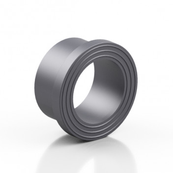 2 1/2\" QRA PVC-U Serrated Face Stub Flange