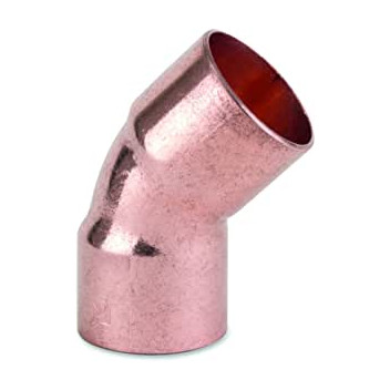 108mm Brazing 45 deg Elbow BR21