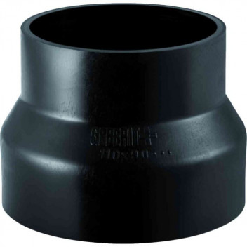 63x50mm Geberit HDPE Concentric Reducer 364.560.16.1