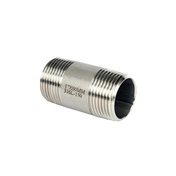 1/4\" Stainless Steel BSP Barrel Nipple 150 316