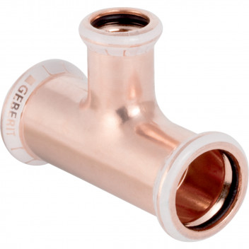 42x18mm Geberit Mapress 61217 Copper Reduced Branch Tee