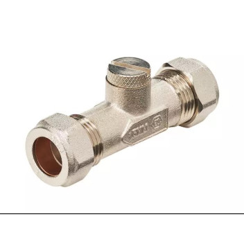 15mm Floguard Nickel Plated Mini Double Check Valve  FLOW230002