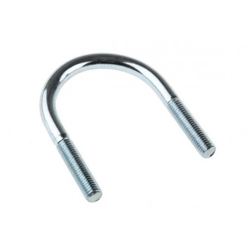 40mm (M10 Thread) Zinc Plated Extended U-Bolt