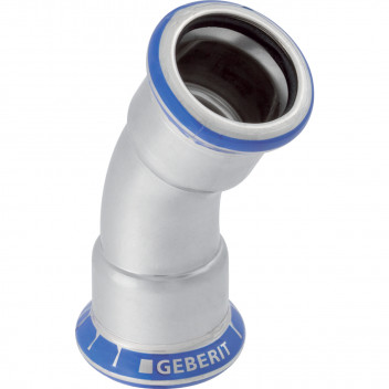54mm Geberit Mapress 36127 Stainless Steel 30 Degree Bend