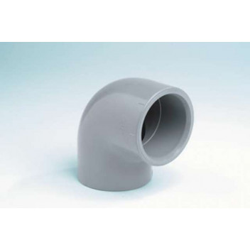 2 1/2\" GOA Plain Solvent Cement 90 Degree Elbow