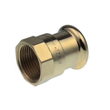 22x1/2\" Xpress Copper Straight Female Connector S2 - 38086