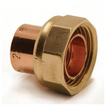 15x3/4\" Endfeed Straight Union Adaptor N68 - 89190