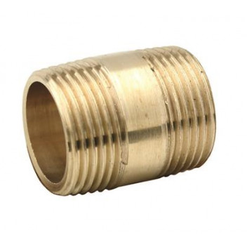 1/4\"  Brass Barrel Nipple